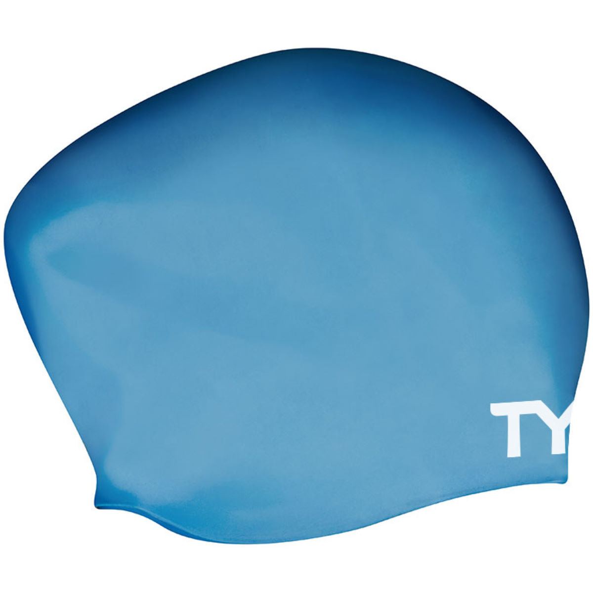 Gorro de natación de silicona sin arrugas para pelo largo TYR - Gorros de natación