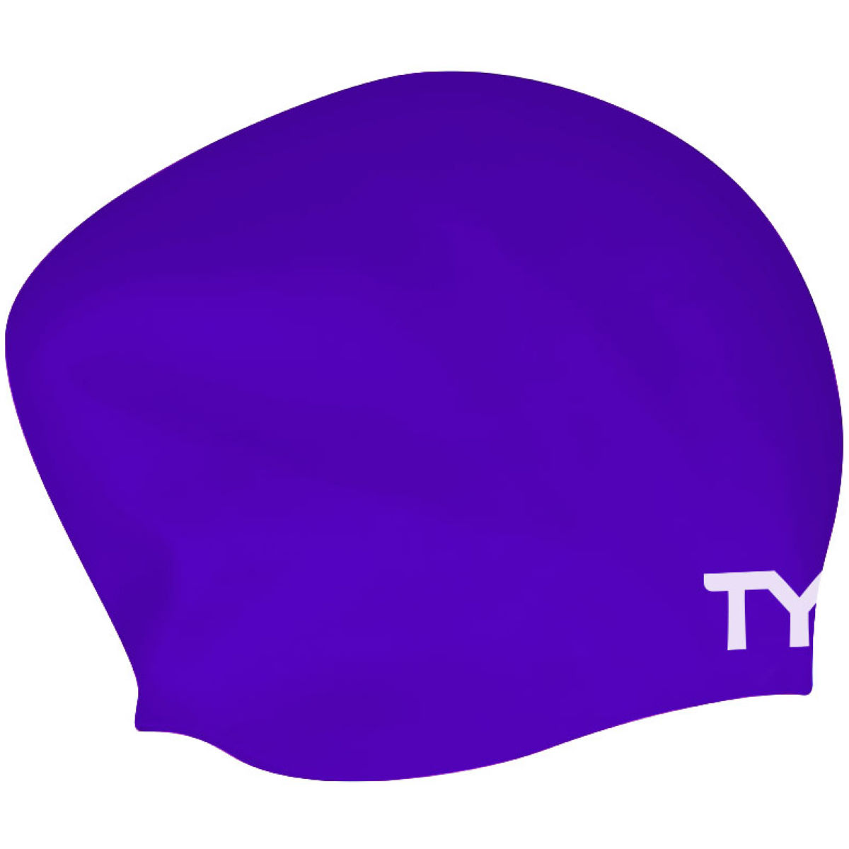 Gorro de natación de silicona sin arrugas para pelo largo TYR - Gorros de natación