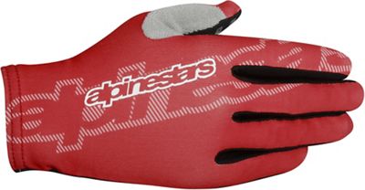 Guantes Alpinestars F-Lite - Rojo - Blanco - XL, Rojo - Blanco