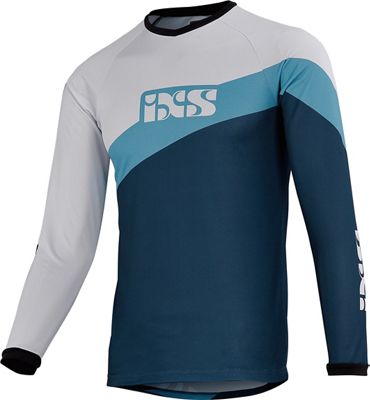 IXS Race Kid's Jersey - Azul/Blanco, Azul/Blanco