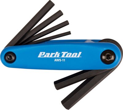 Juego de llaves allen plegables Park Tool AWS11 - Azul, Azul