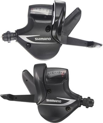 Juego de maneta de cambio Shimano Acera M360 - Negro - Pair, Negro