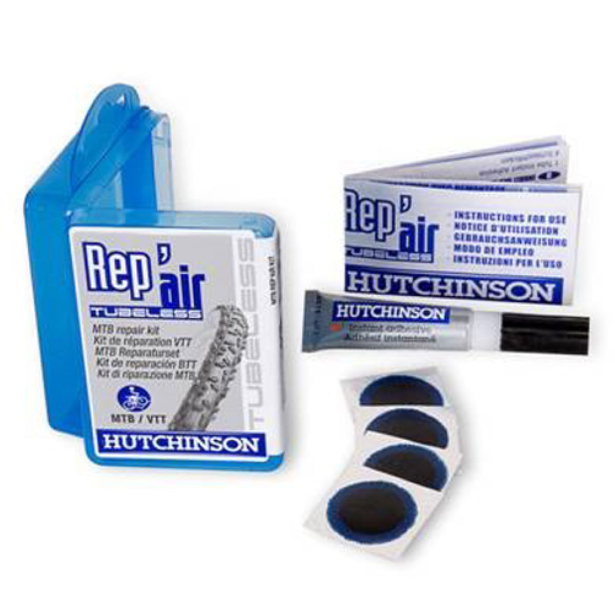 Kit de reparación para tubeless Hutchinson Rep'Air - Reparapinchazos