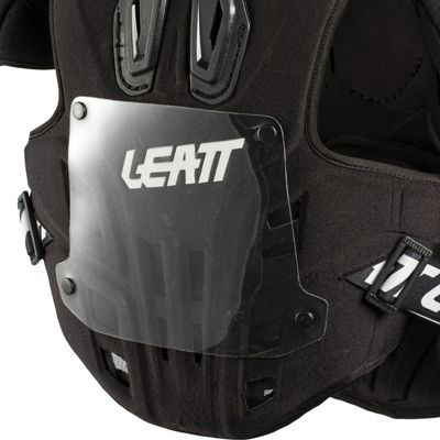 Leatt Junior Number Plate Fusion Vest 2.0 2018 - Negro - One Size, Negro