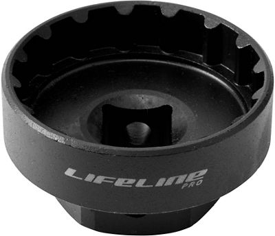 Llave de eje de pedalier X-Tools Pro Shimano - Negro, Negro