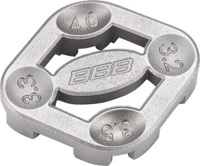 Llave de radios giratoria BBB Twister BTL15 - Plata, Plata