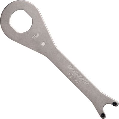 Llave recta de tubo y llave de pines para eje de pedalier Park Tool (HCW4) - Plata, Plata