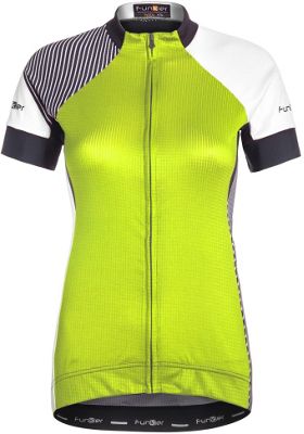 Maillot de manga corta de mujer Funkier Mararo Pro Rider - Amarillo - XS, Amarillo