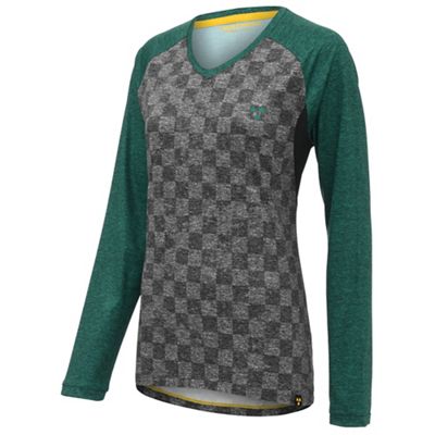 Maillot de manga larga para mujer Nukeproof Blackline - Verde/Verde - S, Verde/Verde