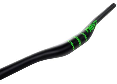 Manillar de doble altura de carbono Race Face Next 35 - Negro - Verde - 35.0mm, Negro - Verde