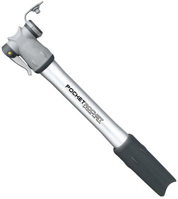 Mini bomba Topeak Pocket Rocket - Plata, Plata