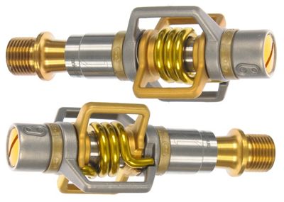 Pedales de titanio de MTB Crank Brothers Eggbeater 11 - Dorado, Dorado