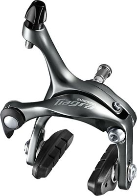 Pinza de freno de carretera Shimano Tiagra 4700 - Gris - Front, Gris