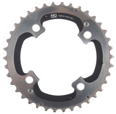 Plato doble Shimano XTR FCM980 10 velocidades - Plata - 4-Bolt, Plata