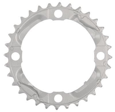 Plato triple Shimano Alivio FCM430 9 velocidades - Plata - Standard Type, Plata