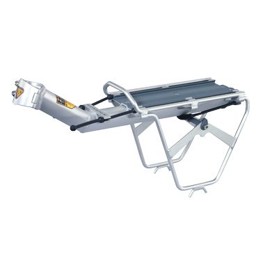 Portabultos Topeak Beam RX - V (con soporte 26,4-31,8) - Plata, Plata