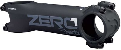 Potencia de carretera Deda Elementi Zero1 - Negro - Negro - 7 Degrees, Negro - Negro