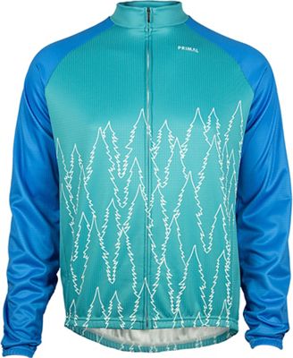 Primal Belford Heavyweight Long Sleeve Jersey  - Azul/Turquesa, Azul/Turquesa