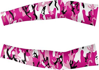 Primal Camo Arm Warmers - Pink-Black, Pink-Black