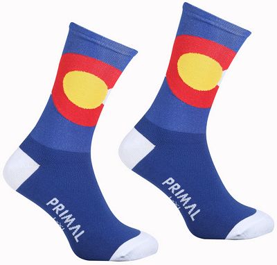 Primal CO Flag Socks  - L/XL/XXL, CO Flag