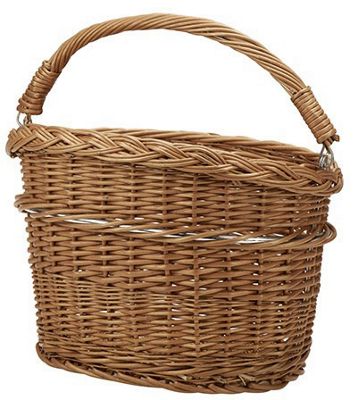 Rixen Kaul Wicker Mini Front Basket - Marrón, Marrón