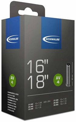 Cámara para bicicletas plegables Schwalbe (16) - Negro, Negro