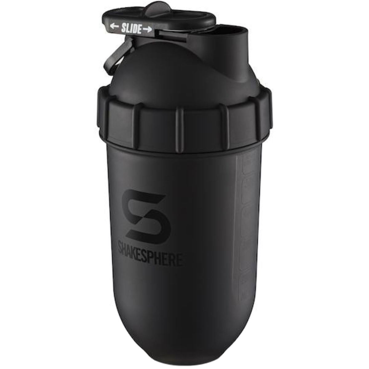 ShakeSphere Shaker Bottle Matte Black - Botellas mezcladoras