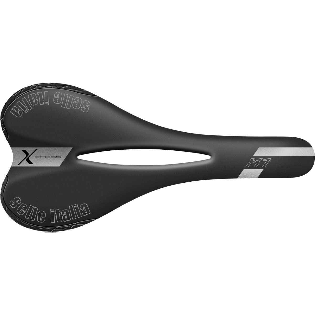 Sillín con raíles de aluminio Selle Italia X1 X-Cross Flow - Sillines