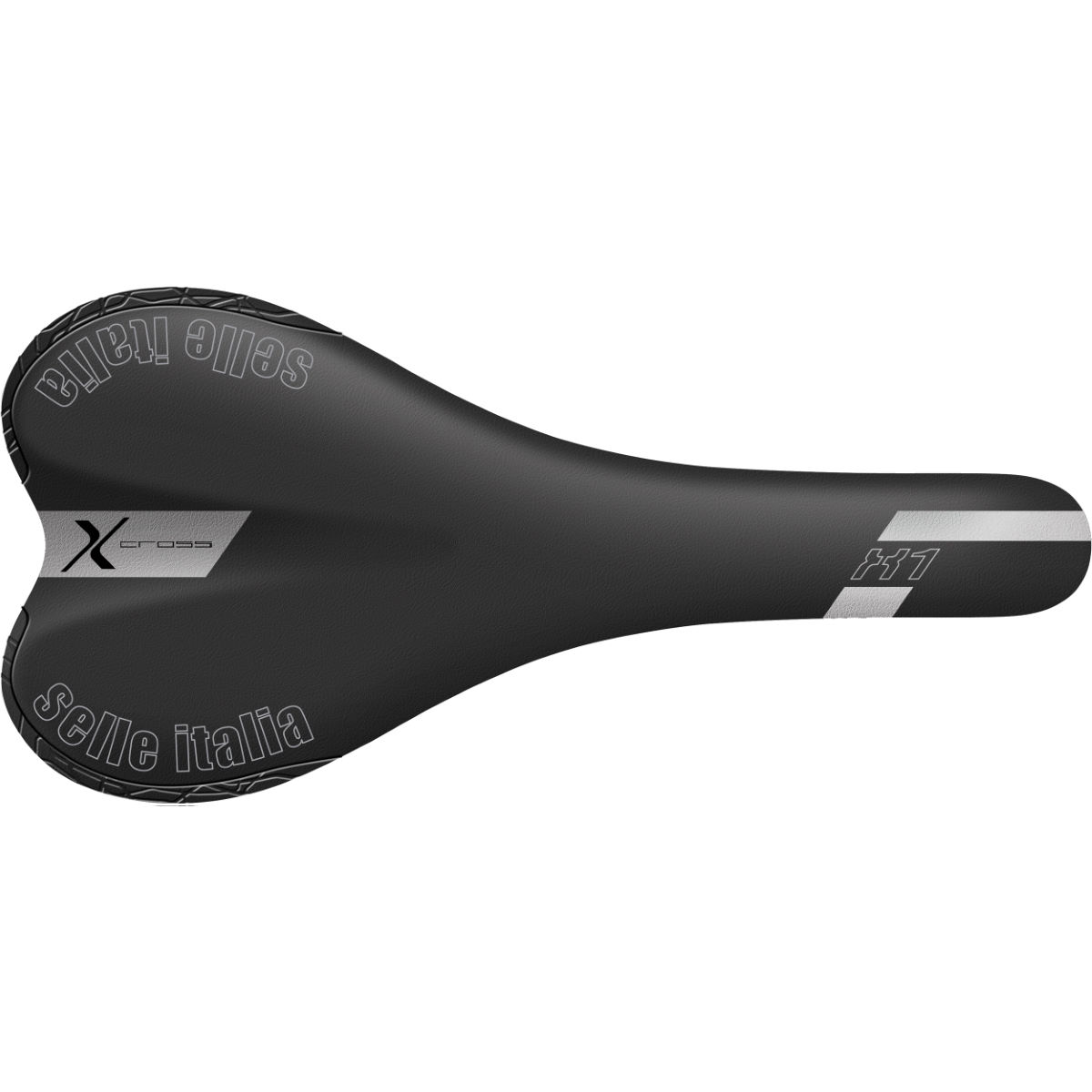 Sillín con raíles de aluminio Selle Italia X1 X-Cross - Sillines