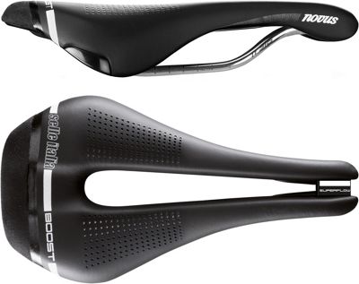 Sillín Selle Italia Novus Boost Superflow 2018 - Negro - L3 - 148mm Wide, Negro