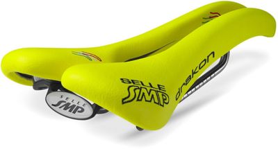 Sillín Selle SMP Drakon - Amarillo fluorescente - 138mm Wide, Amarillo fluorescente