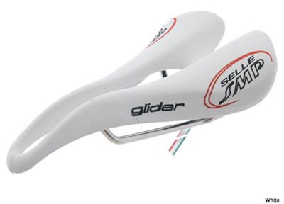 Sillín Selle SMP Glider - Blanco - 136mm Wide, Blanco