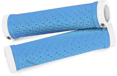 Sixpack Racing K-Trix Lock-On Grips - Azul/Blanco, Azul/Blanco