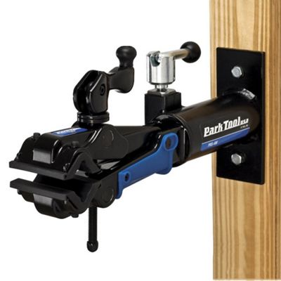 Soporte de reparación de pared Park Tool Deluxe PRS4W2 - Negro - Azul, Negro - Azul