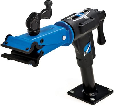 Soporte de reparación para mecánico casero Park Tool (PCS12) - Azul - Negro - Bench Mount, Azul - Negro