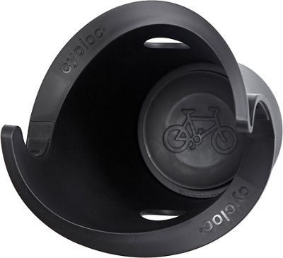 Soporte para bicicleta montado en pared Cycloc Solo - Negro, Negro