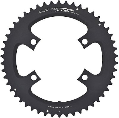 Plato exterior TA X110 para Ultegra 6800 - Negro - 4-Bolt, Negro