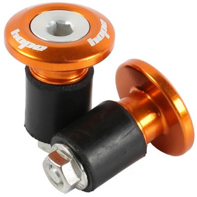 Tapones de manillar Hope Grip Doctor - Naranja - Pair, Naranja