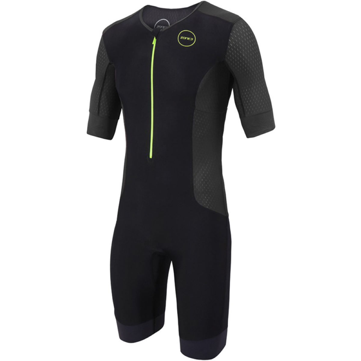 Traje de triatlón de manga corta Zone3 Aquaflo Plus para hombre - Trajes de triatlón