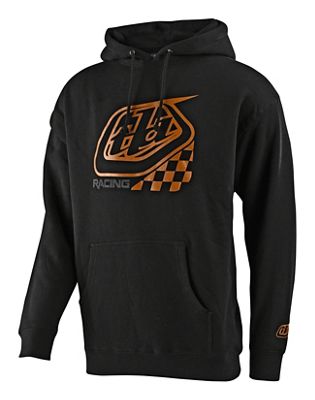 Troy Lee Designs Precision 2.0 Checkers PO Hoodie  - Negro - M, Negro