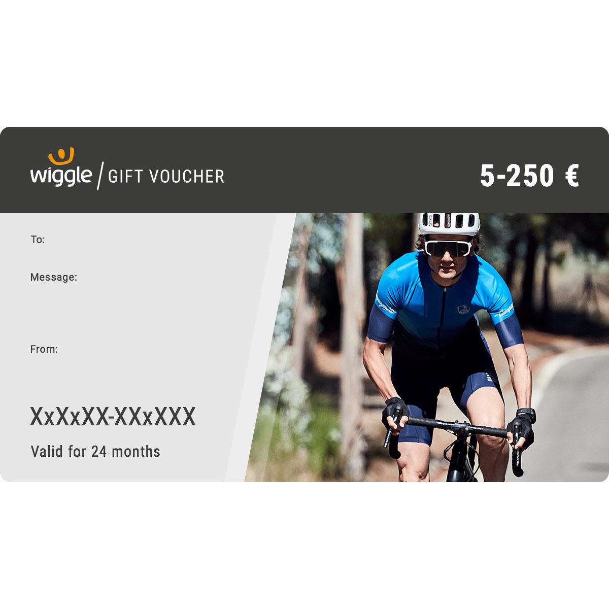 Vale regalo de Wiggle en euros (EUR) - Vales regalo