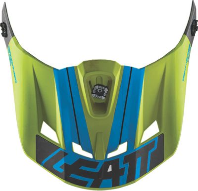 Visera de recambio Leatt (DBX 5.0) 2017 - Lima - Azul - XS/S, Lima - Azul