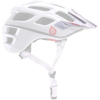 Visera SixSixOne Recon Scout - Blanco - Rojo, Blanco - Rojo