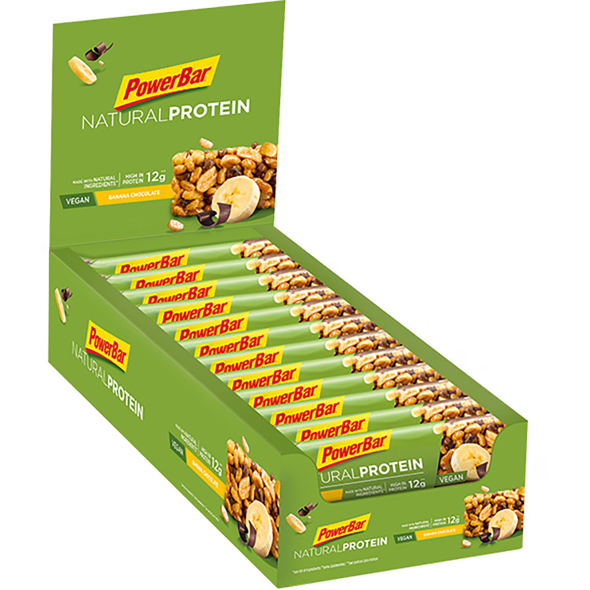 Barritas PowerBar Natural Protein (24 x 40 g) - Barritas