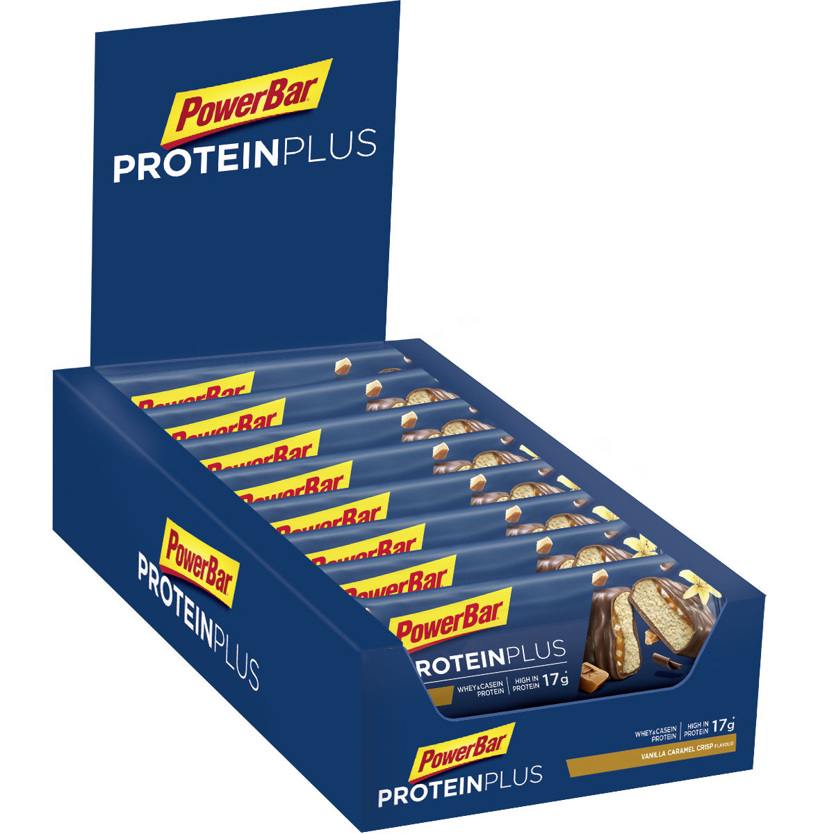 Barritas PowerBar ProteinPlus 30% (15 x 55 g, altas en proteínas) - Barritas