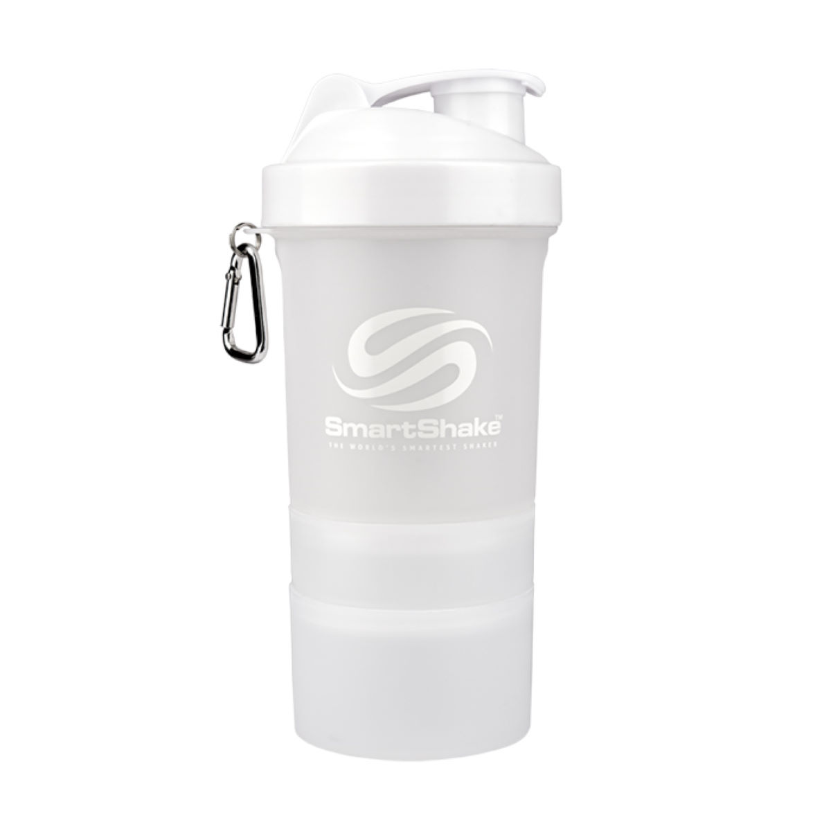 Bidón mezclador SmartShake Smart Shake Original (blanco) - Botellas mezcladoras