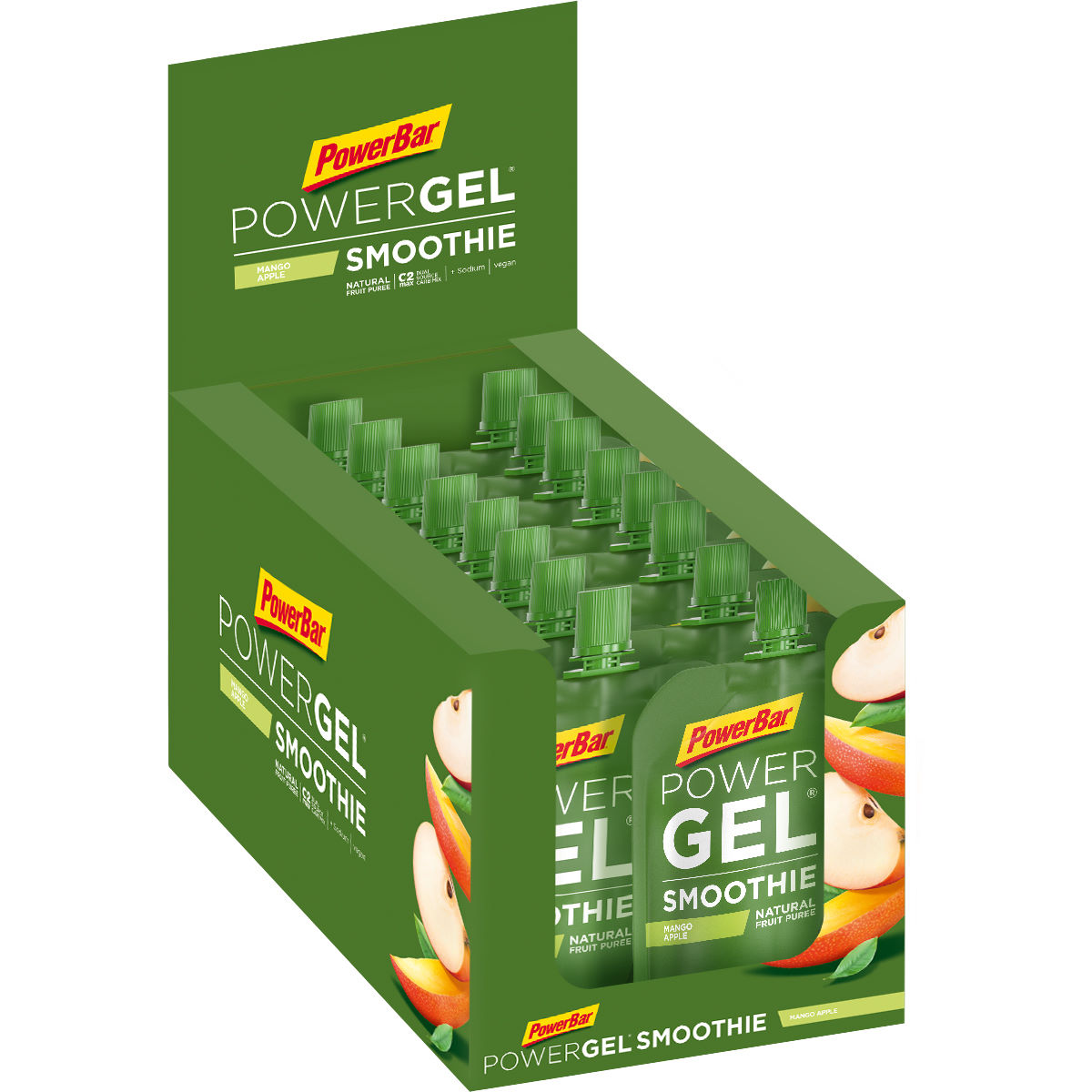 Caja de bebidas energéticas PowerBar - Performance Energy Blends (12 x 90 g) - Geles