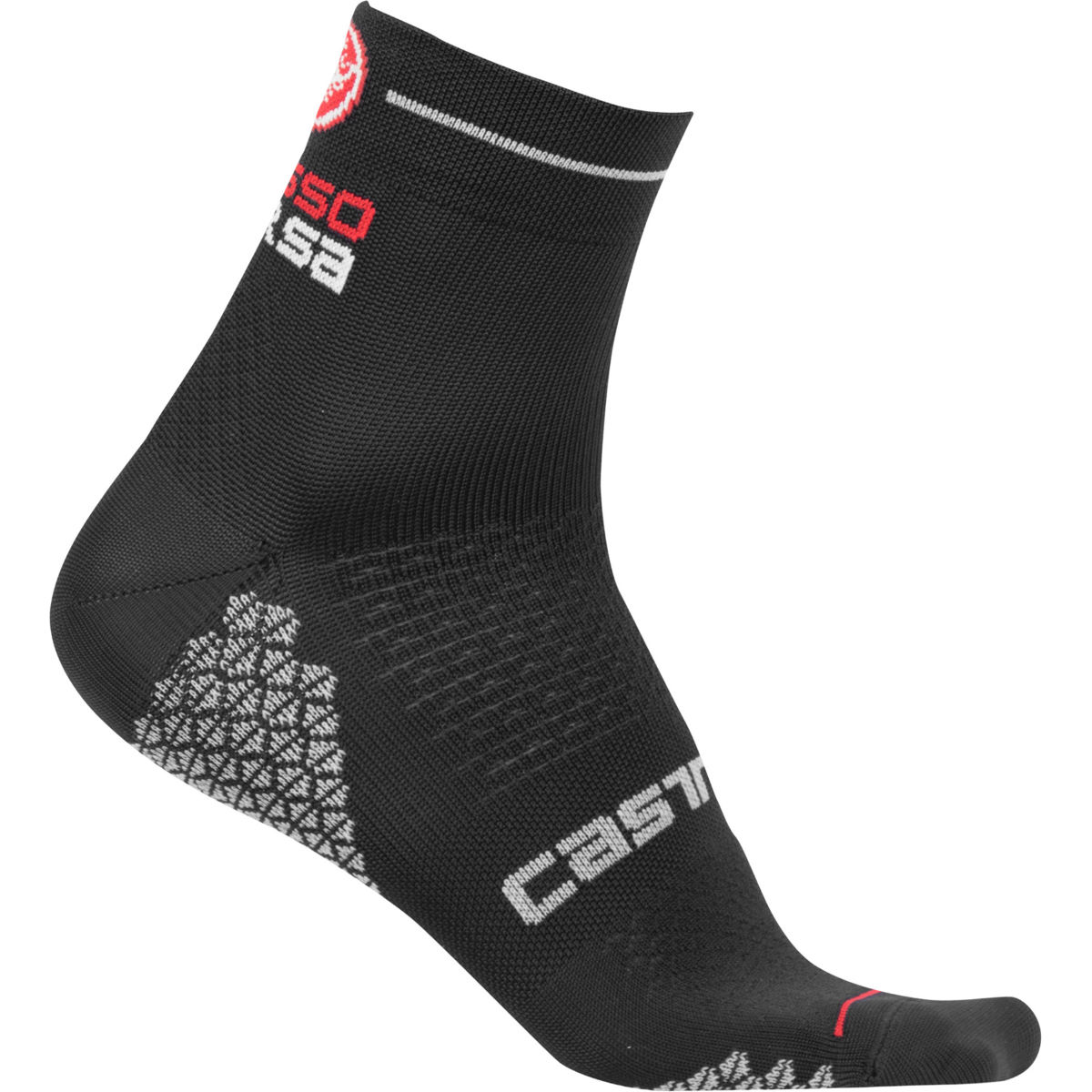 Calcetines Castelli Rosa Corsa 2 para mujer - Calcetines