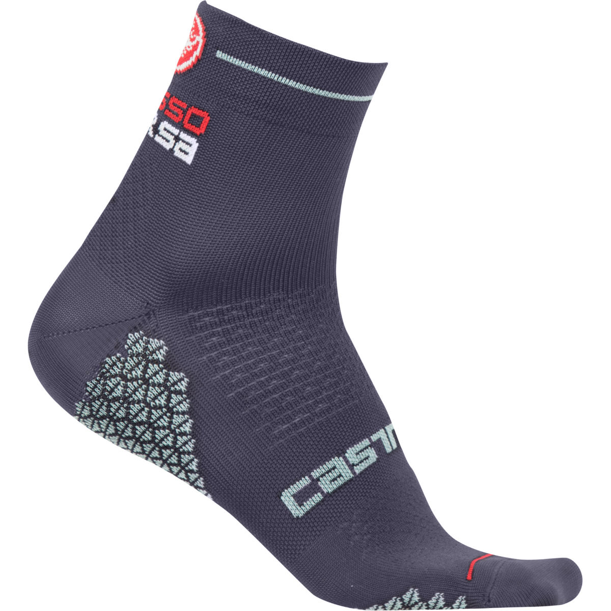 Calcetines Castelli Rosa Corsa 2 para mujer - Calcetines