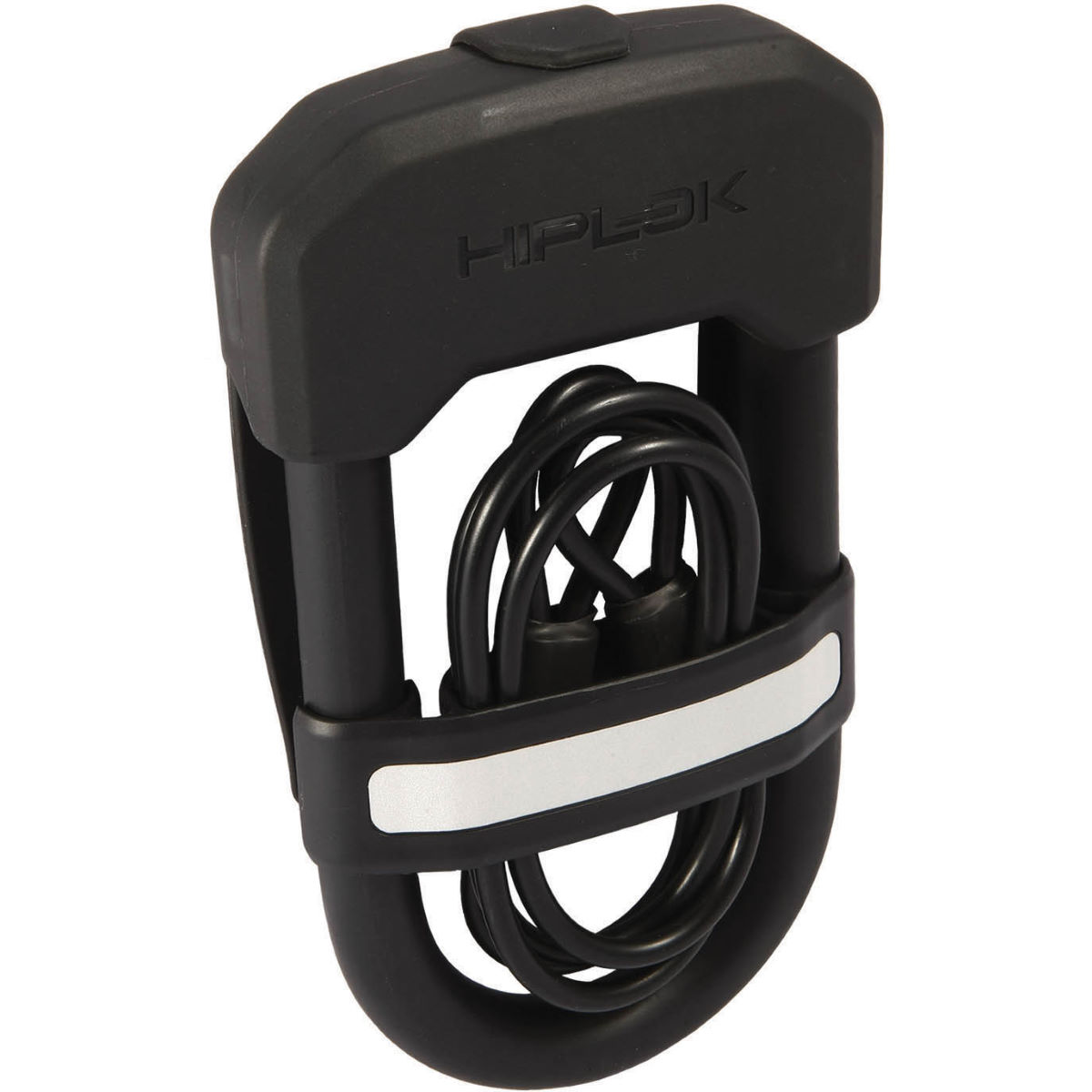 Candado tipo D con cable Hiplok Easy Carry - Candados en U